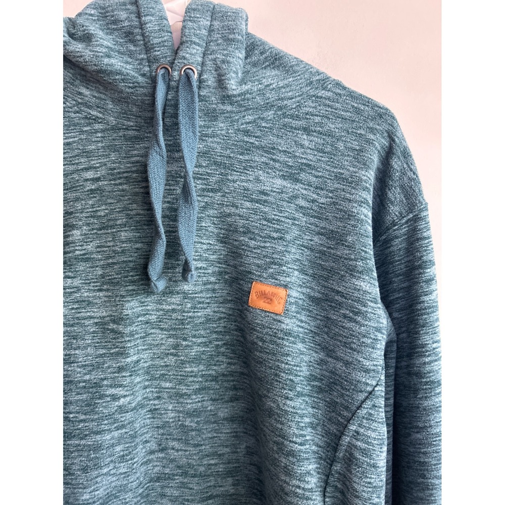 Billabong Teal Heather Pullover Hoodie Mens Large - Picture 2 of 9